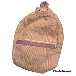 OhMint seersucker backpack